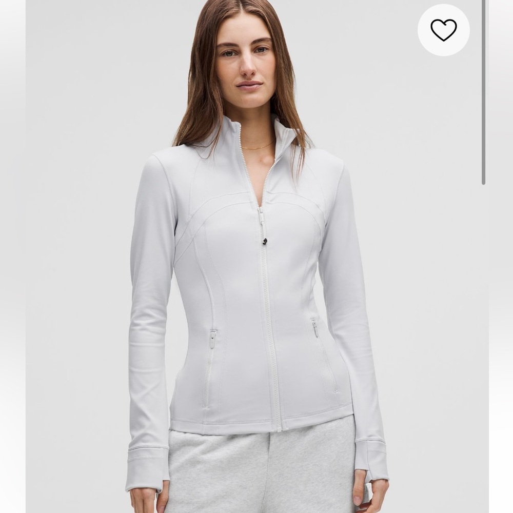 Lululemon Define Nulu- Heathered Core Ultra Light Grey